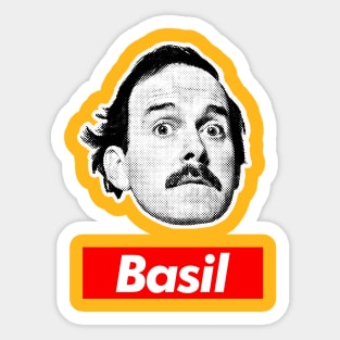 Basil Fawlty - Classic British TV Comedy Gift Sticker